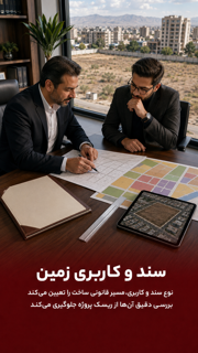 سند و کاربری زمین